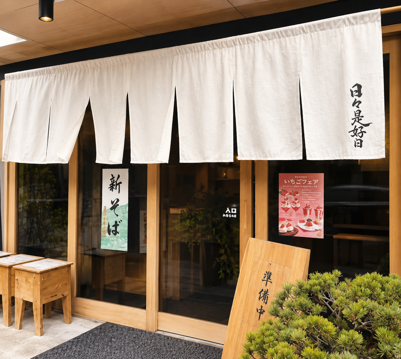 日々是好日 店内の様子